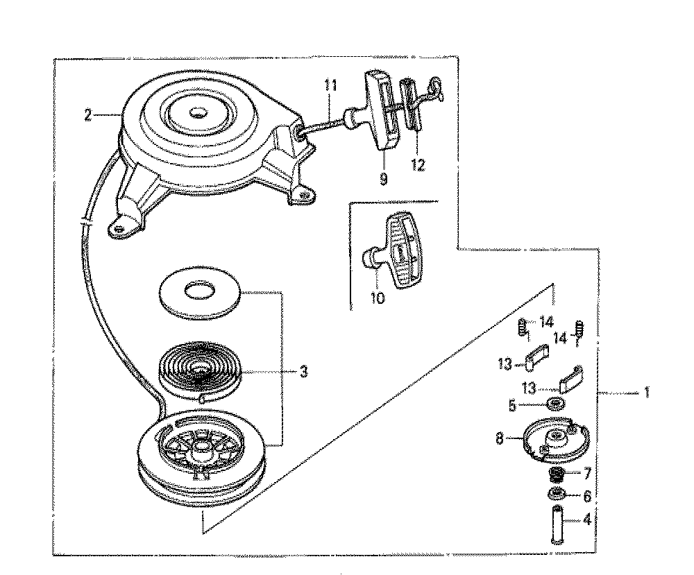 Fig-0 Diagram and Parts List for GXV140 Type MAC Honda Engine