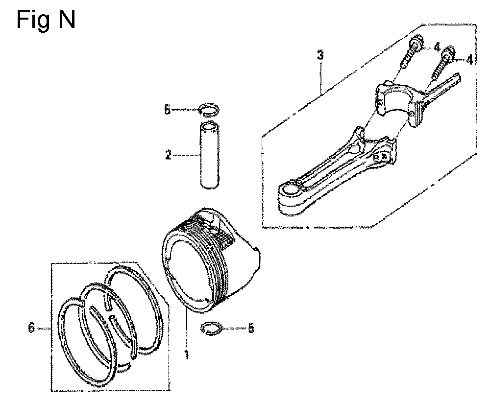 Fig-14 Diagram and Parts List for GCV160LA0 Type BHH Honda Engine