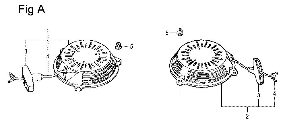 Fig-1 Diagram and Parts List for GCV160LE Type A2A9A Honda Engine