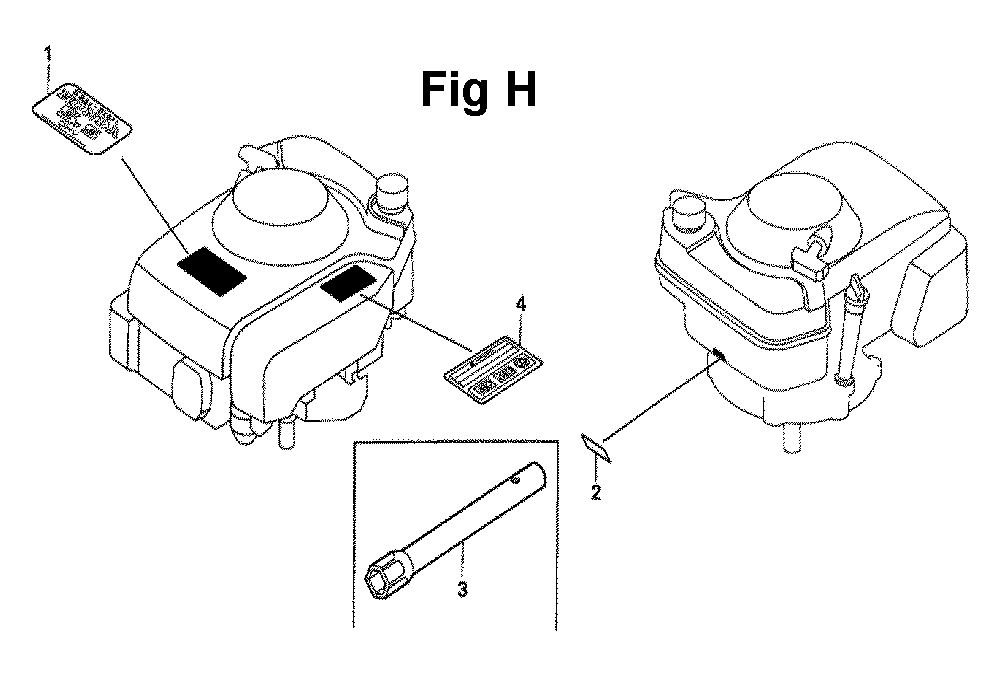 Fig-2 Diagram and Parts List for GXV160UA1 Type A12 Honda Engine