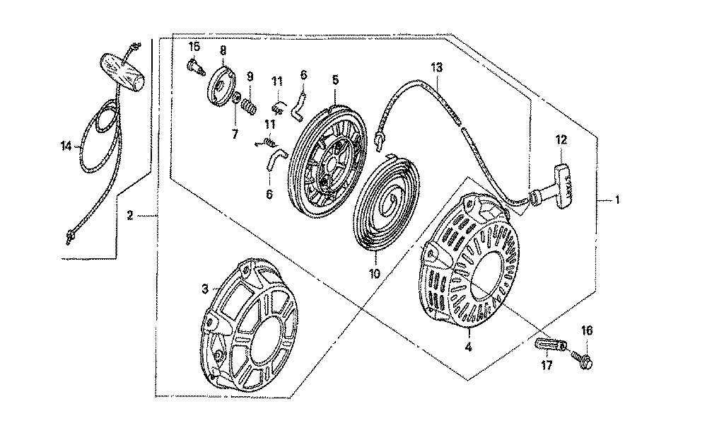 Fig-0 Diagram and Parts List for GX160K1 Type VED3 Honda Engine