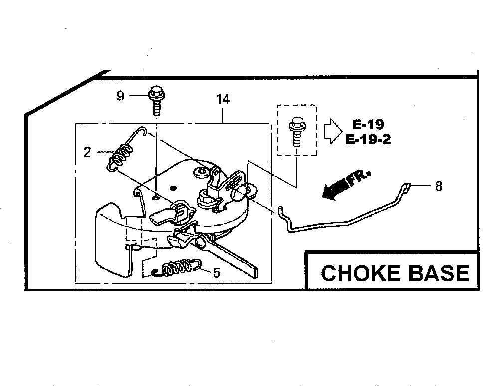 Chose base Diagram and Parts List for GCV160-LA0S3-ED  Honda Engine