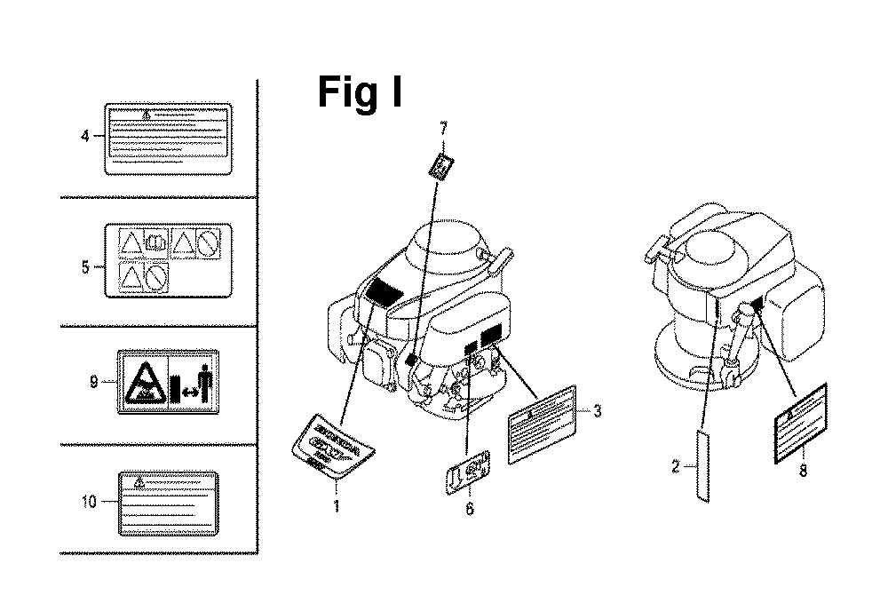 Fig-13 Diagram and Parts List for GXV160UH2 Type T1AT Honda Engine