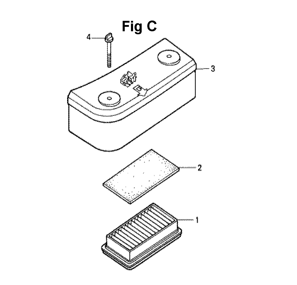 Fig-8 Diagram and Parts List for GXV140 Type N1EA Honda Engine