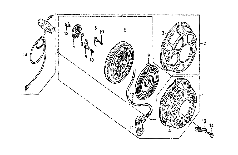 Fig-0 Diagram and Parts List for GX160K1 (SJG)(86-9099999) Honda Engine