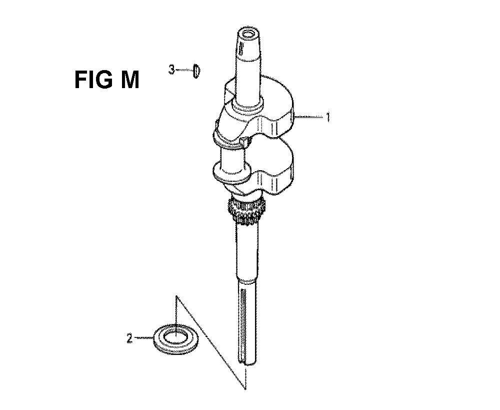Fig-6 Diagram and Parts List for GXV530 Type QXU4A Honda Engine