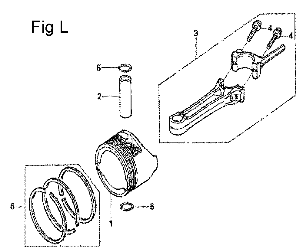 Fig-12 Diagram and Parts List for GCV160 Type A2R Honda Engine