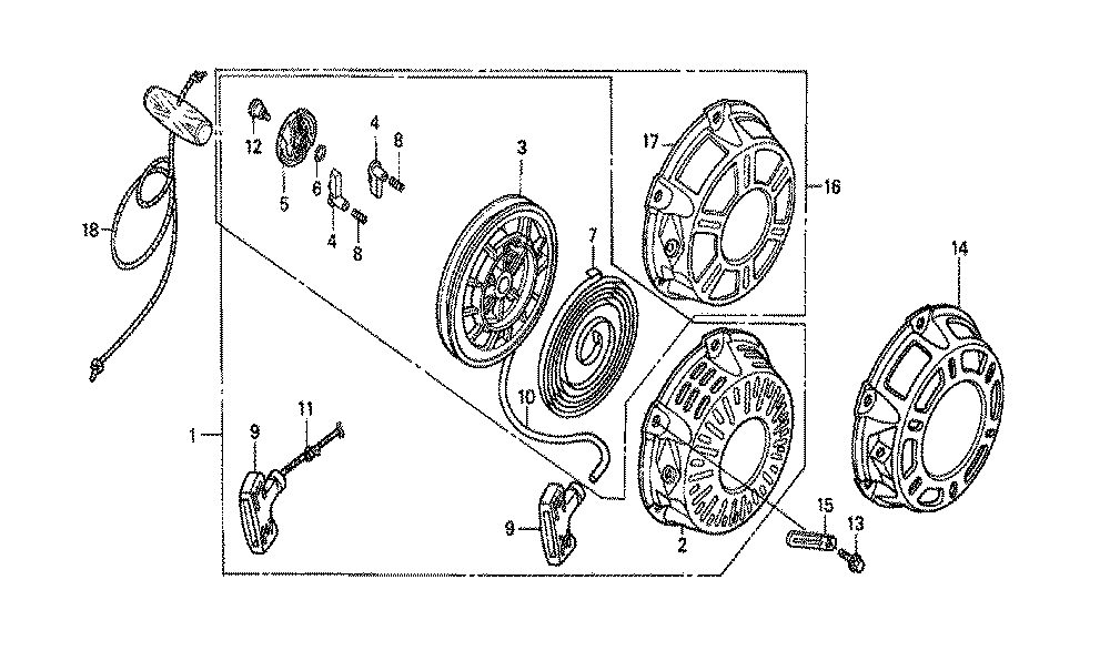 Fig-0 Diagram and Parts List for GX160K1 (TCS2)(20-8669999) Honda Engine