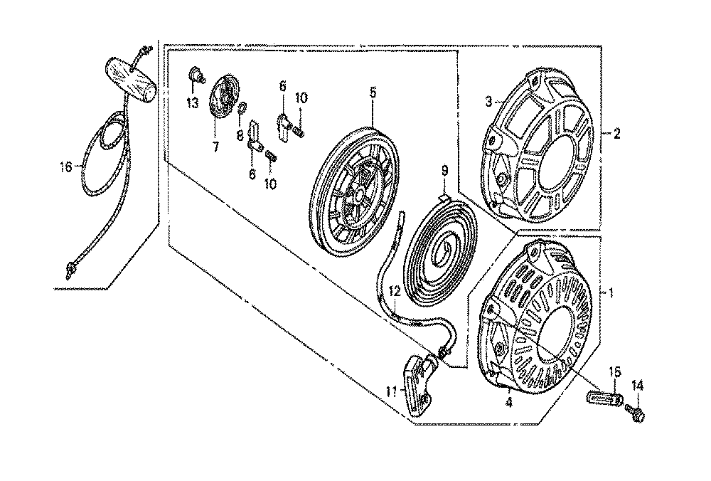Fig-0 Diagram and Parts List for GX160K1 (TX)(86-9099999) Honda Engine