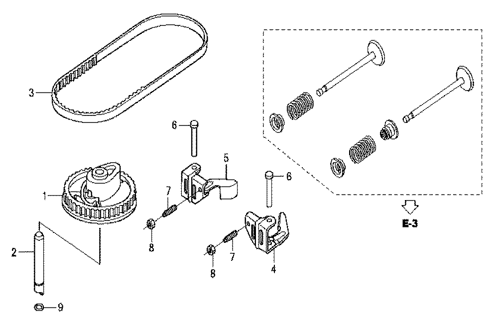 Fig-0 Diagram and Parts List for GCV160LA Type S1M Honda Engine