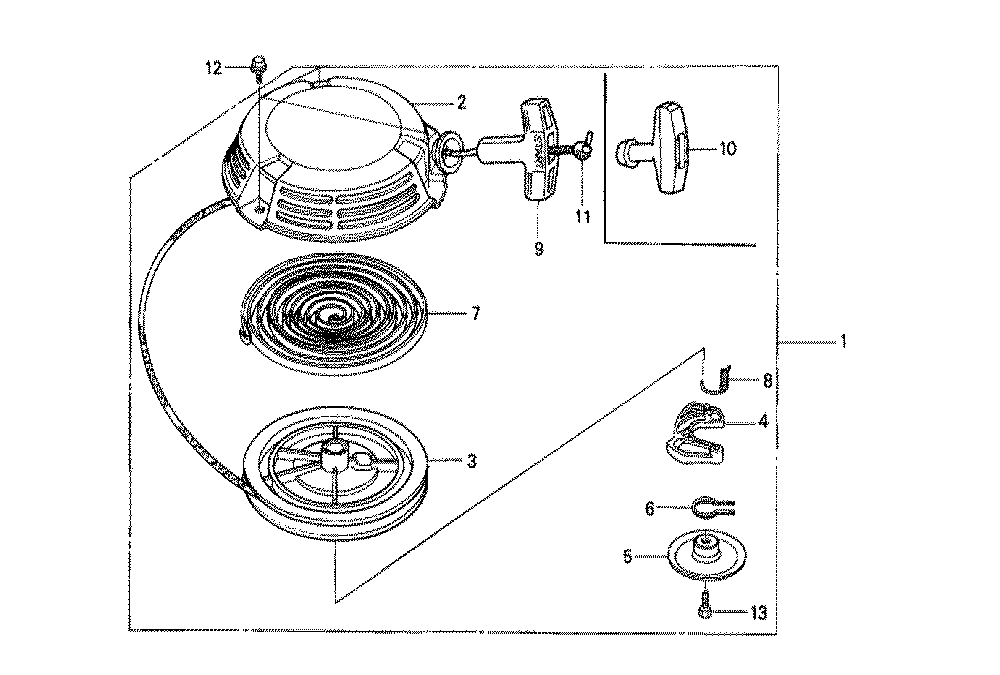 Fig-0 Diagram and Parts List for GXV120 Type P Honda Engine