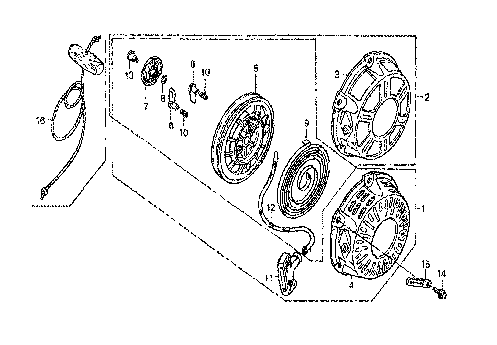 Fig-0 Diagram and Parts List for GX160K1 (TX2)(86-9099999) Honda Engine