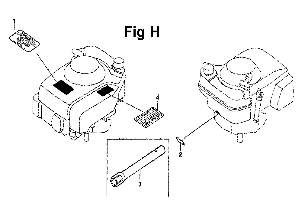 Fig-4 Diagram and Parts List for GXV160UA1 Type A1T Honda Engine