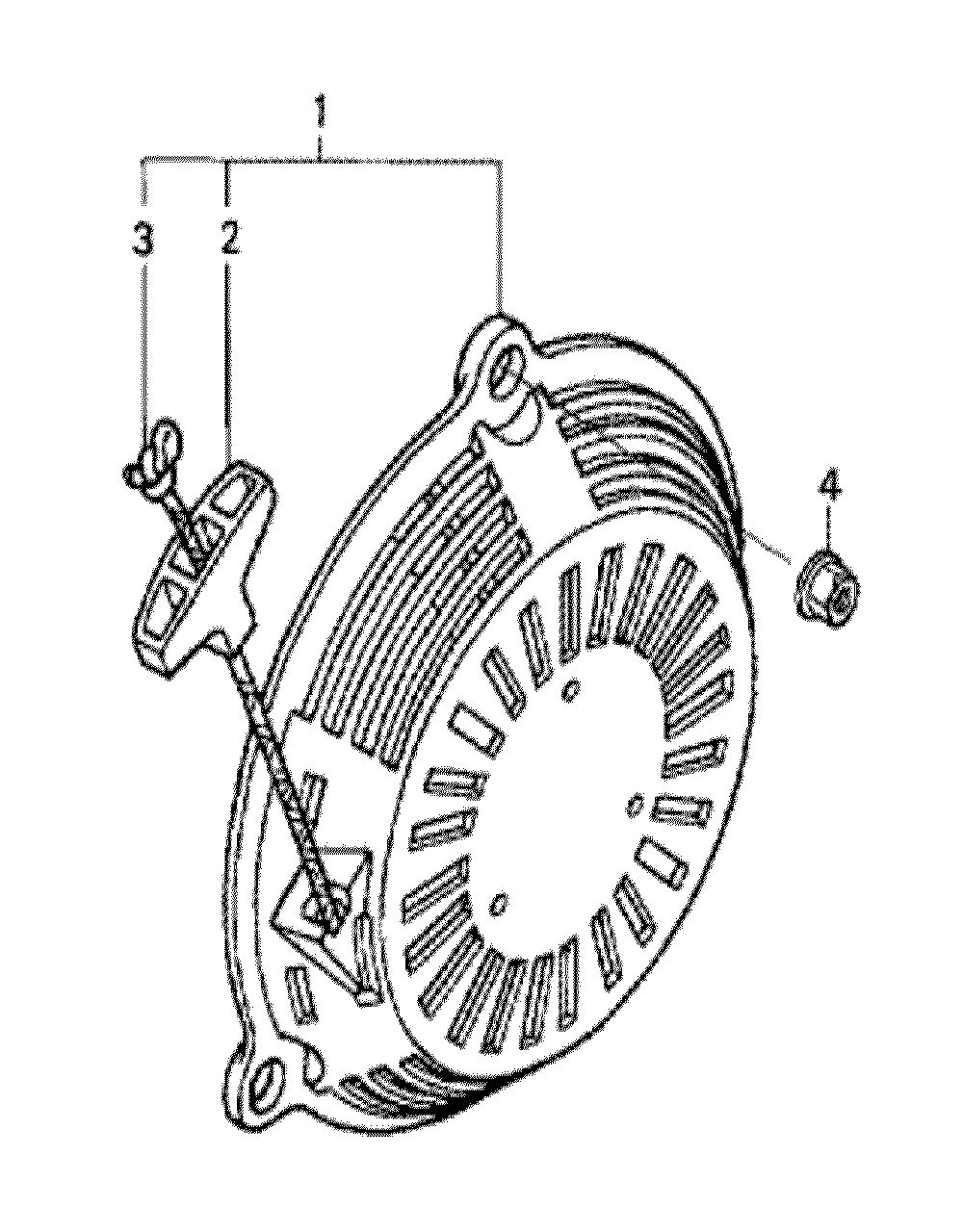 Fig-0 Diagram and Parts List for GS190A Type QBE Honda Engine