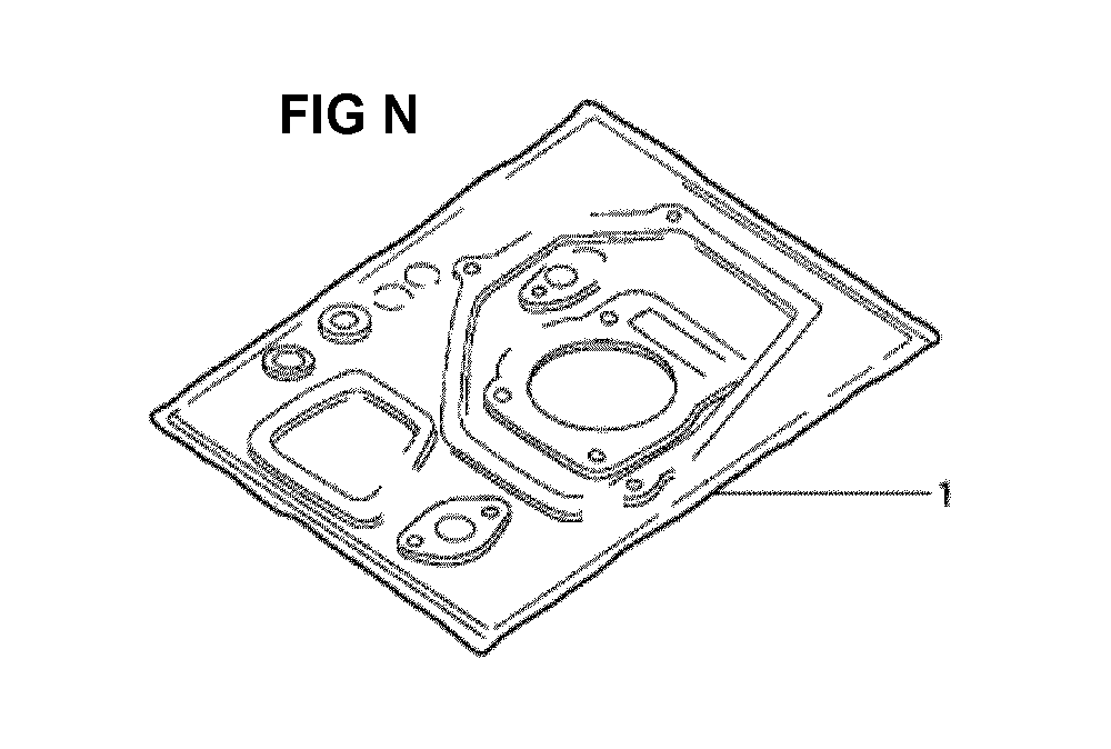 Fig-14 Diagram and Parts List for GXV340K2 Type DX3 Honda Engine
