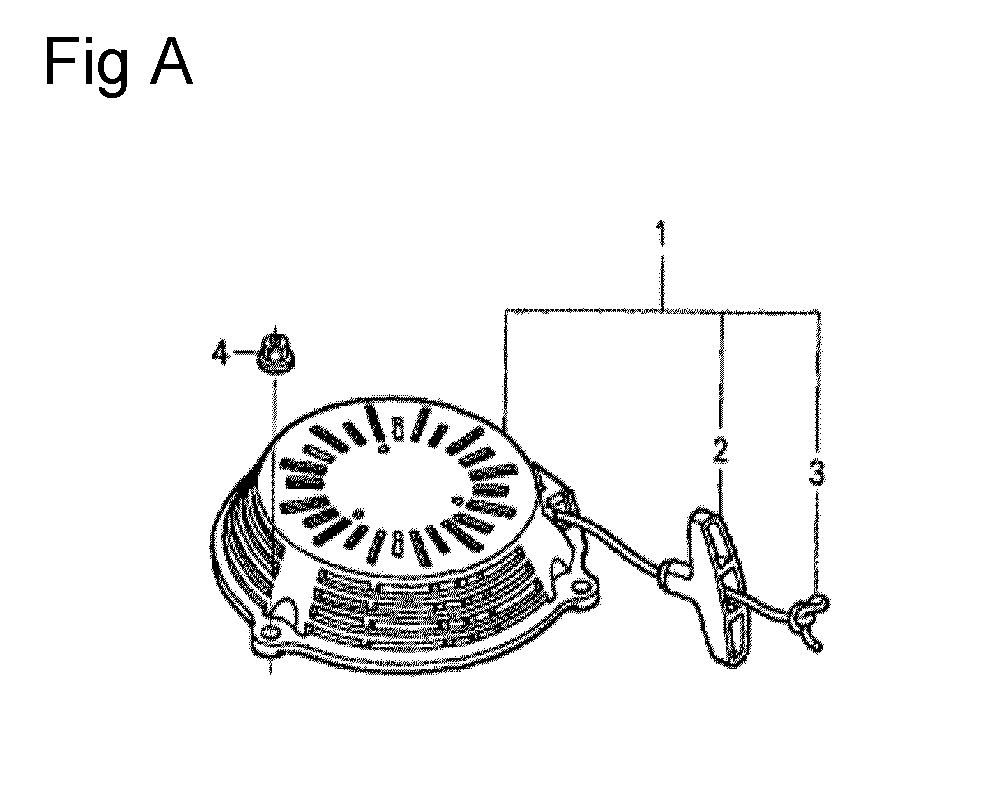 Fig-1 Diagram and Parts List for GCV190A Type BHH Honda Engine