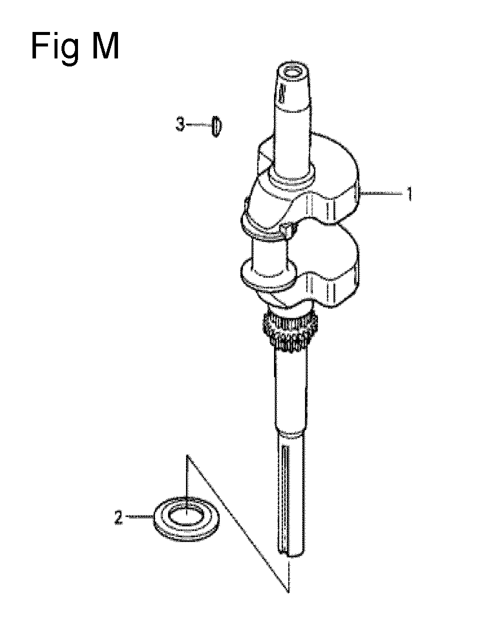 Fig-13 Diagram and Parts List for GCV530 Type DXA Honda Engine
