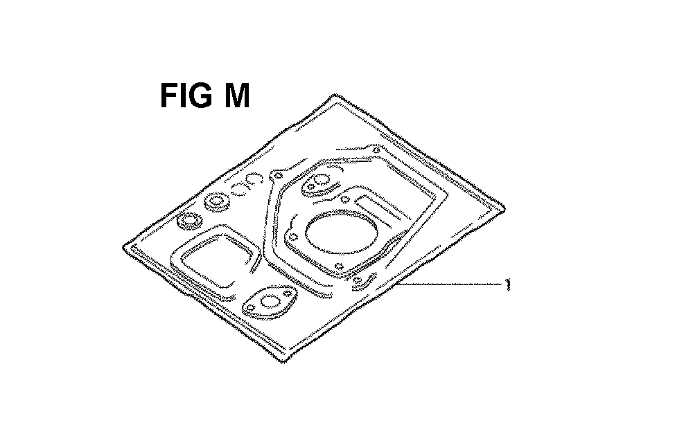 Fig-4 Diagram and Parts List for GXV160 Type N1C Honda Engine
