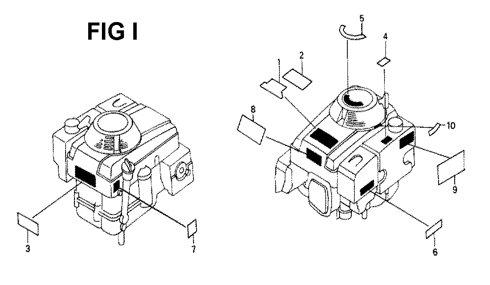 Fig-12 Diagram and Parts List for GXV340K1 Type DN4 Honda Engine