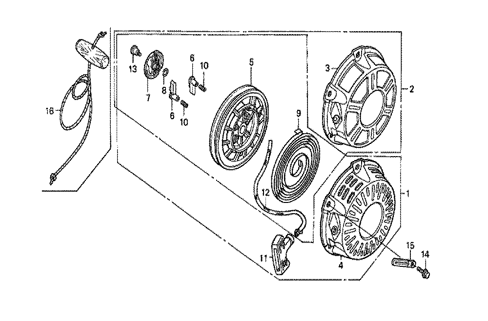 Fig-0 Diagram and Parts List for GX160K1 (VES)(86-9099999) Honda Engine