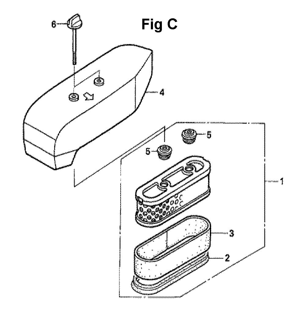 Fig-11 Diagram and Parts List for GXV160UA1 Type A1T Honda Engine
