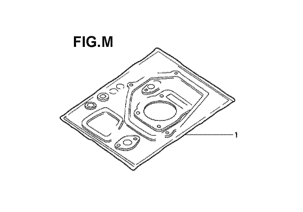 Fig-3 Diagram and Parts List for GXV120 Type SFL Honda Engine
