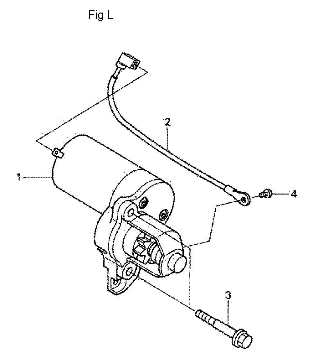 Fig-12 Diagram and Parts List for GC190A Type QEA2 Honda Engine