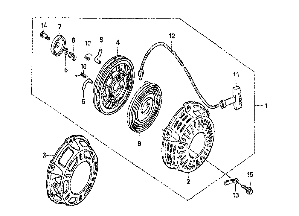 Fig-0 Diagram and Parts List for GX160U1 Type SG24 Honda Engine