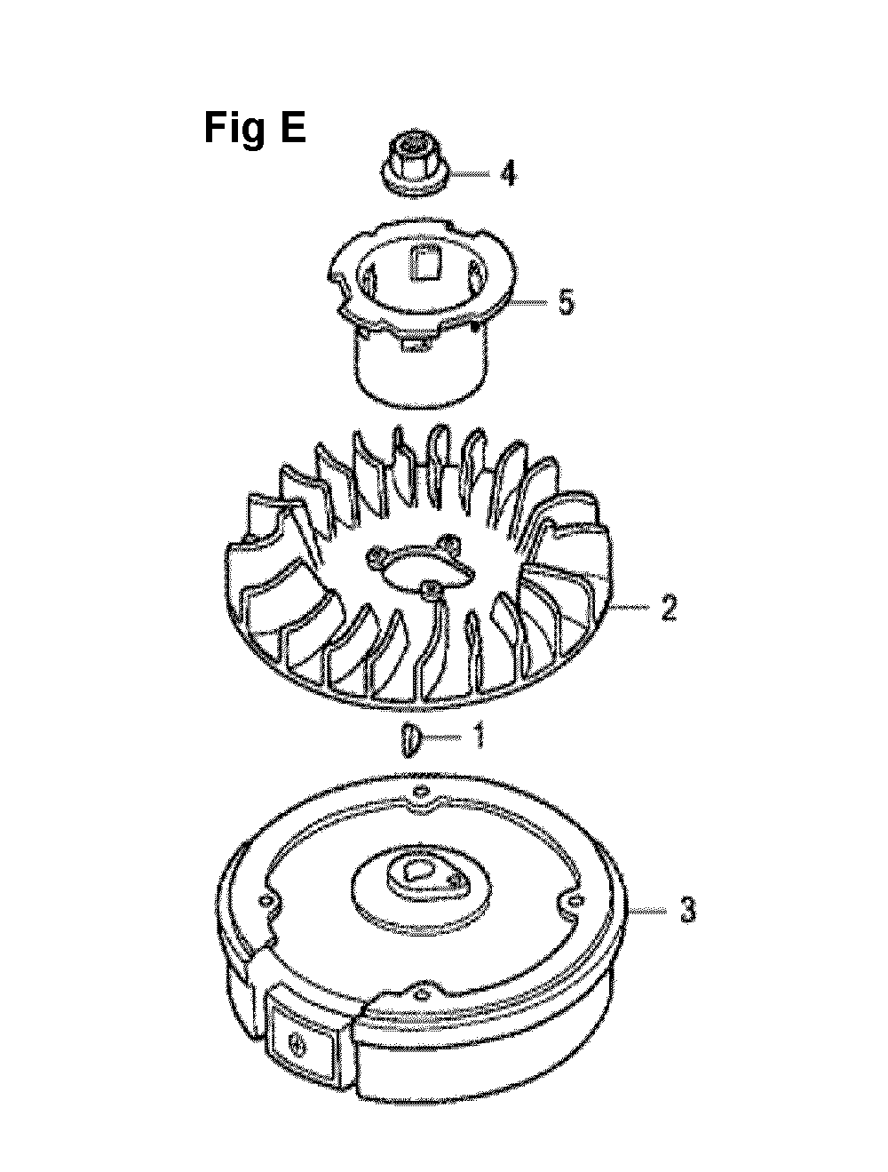Fig-3 Diagram and Parts List for GXV160UA1 Type N1AH Honda Engine