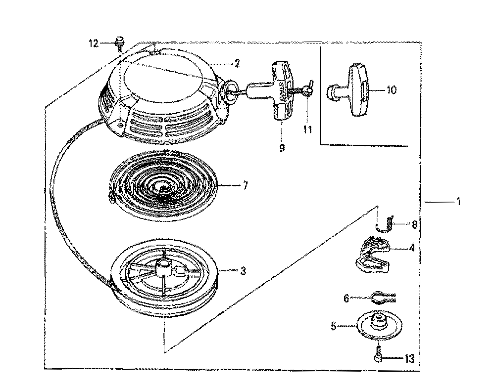 Fig-0 Diagram and Parts List for GXV120 Type SFL Honda Engine