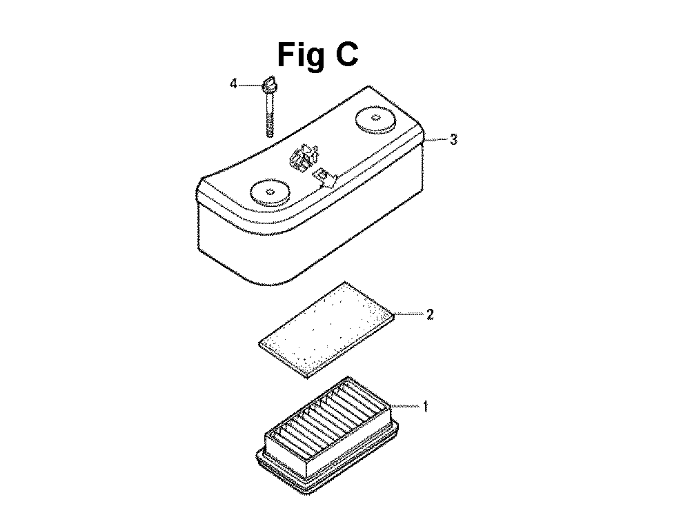 Fig-12 Diagram and Parts List for GXV140 Type A1KY Honda Engine