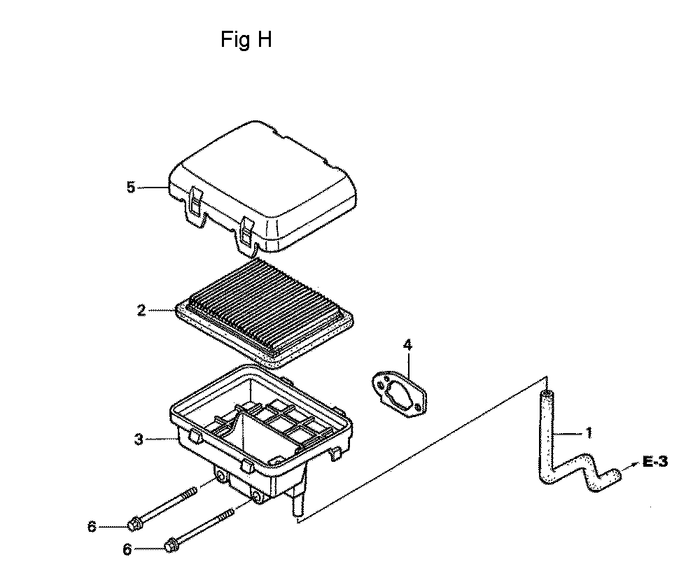Fig-8 Diagram and Parts List for GC160A Type MHA2 Honda Engine