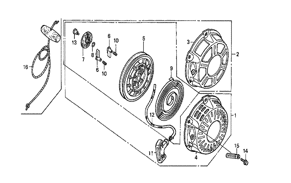 Fig-0 Diagram and Parts List for GX160K1 (SM12)(86-9099999) Honda Engine