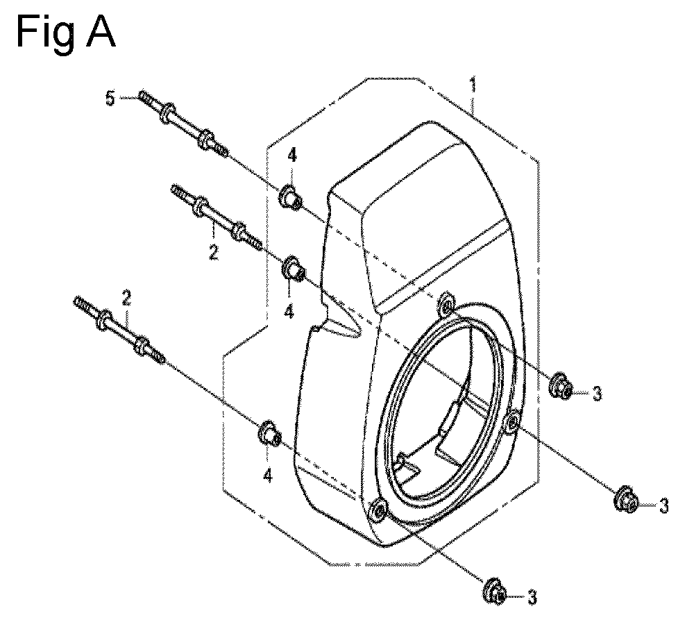 Fig-1 Diagram and Parts List for GC190A Type QHP7 Honda Engine
