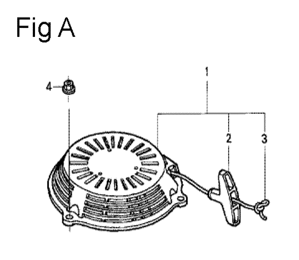 Fig-1 Diagram and Parts List for GSV190A Type N2G7 Honda Engine