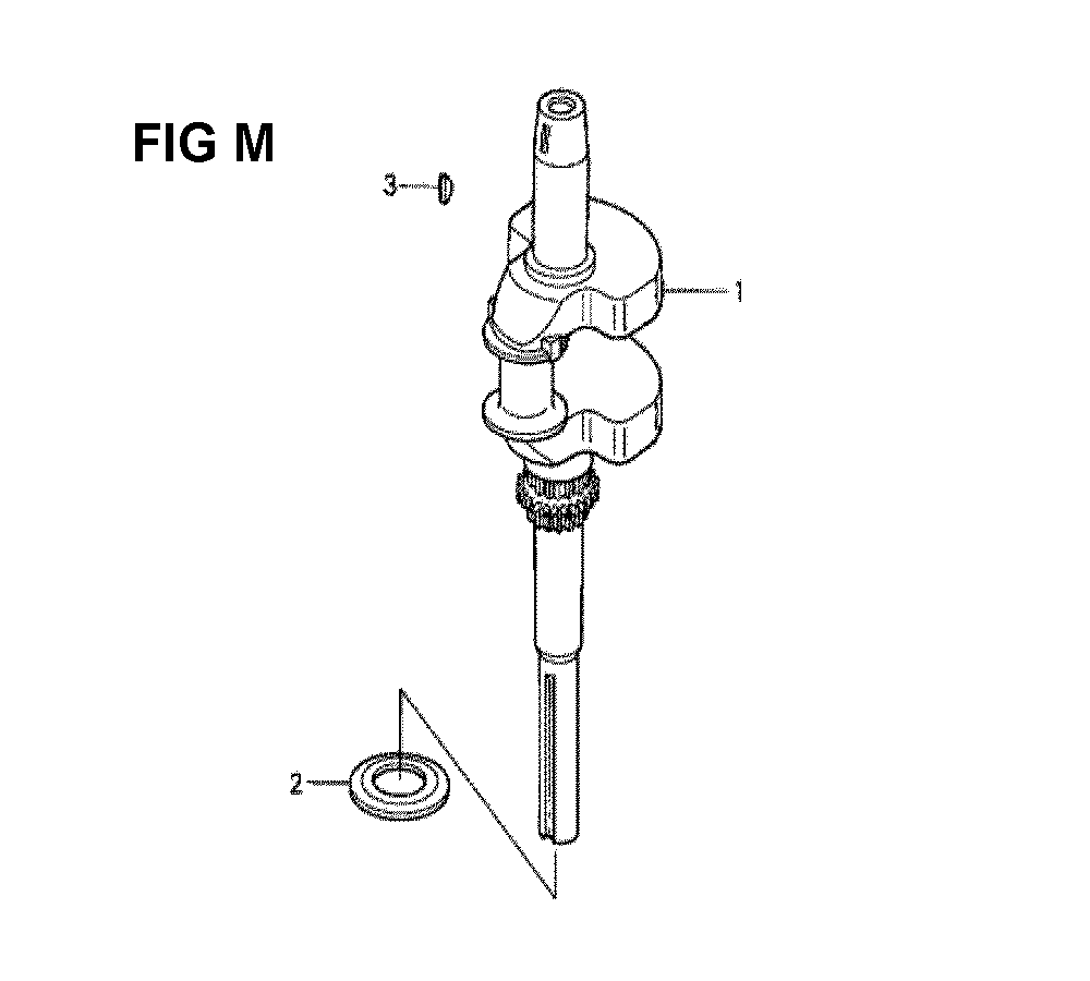 Fig-1 Diagram and Parts List for GXV530 Type DXA2A Honda Engine