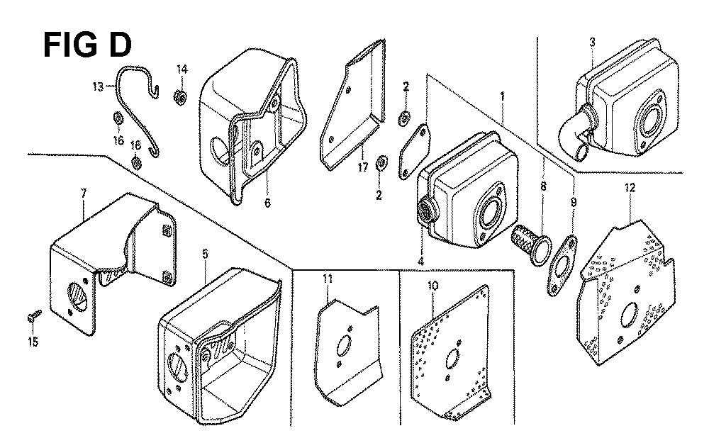 Fig-9 Diagram and Parts List for GXV160K1 Type N1F Honda Engine