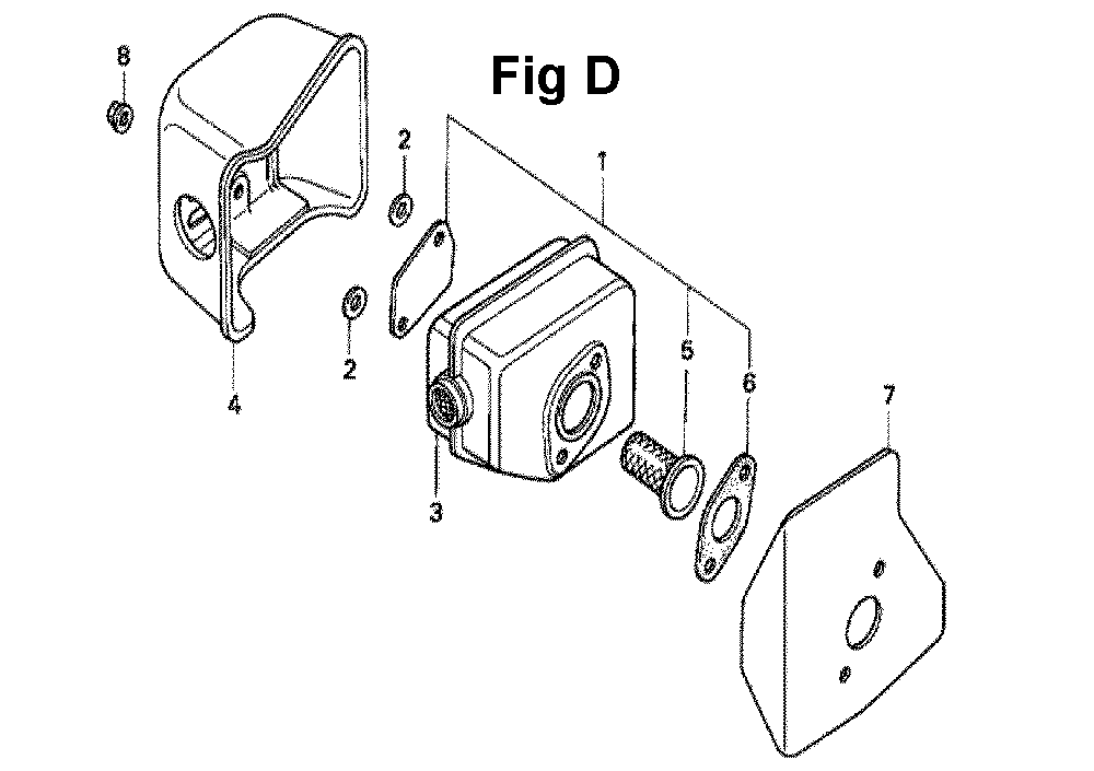 Fig-8 Diagram and Parts List for GXV160UH2 Type T1AT Honda Engine