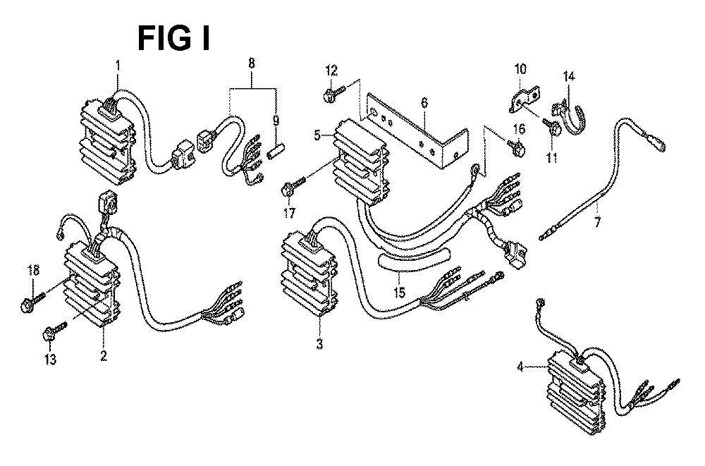 Fig-15 Diagram and Parts List for GXV530 E3-1070150 Honda Engine