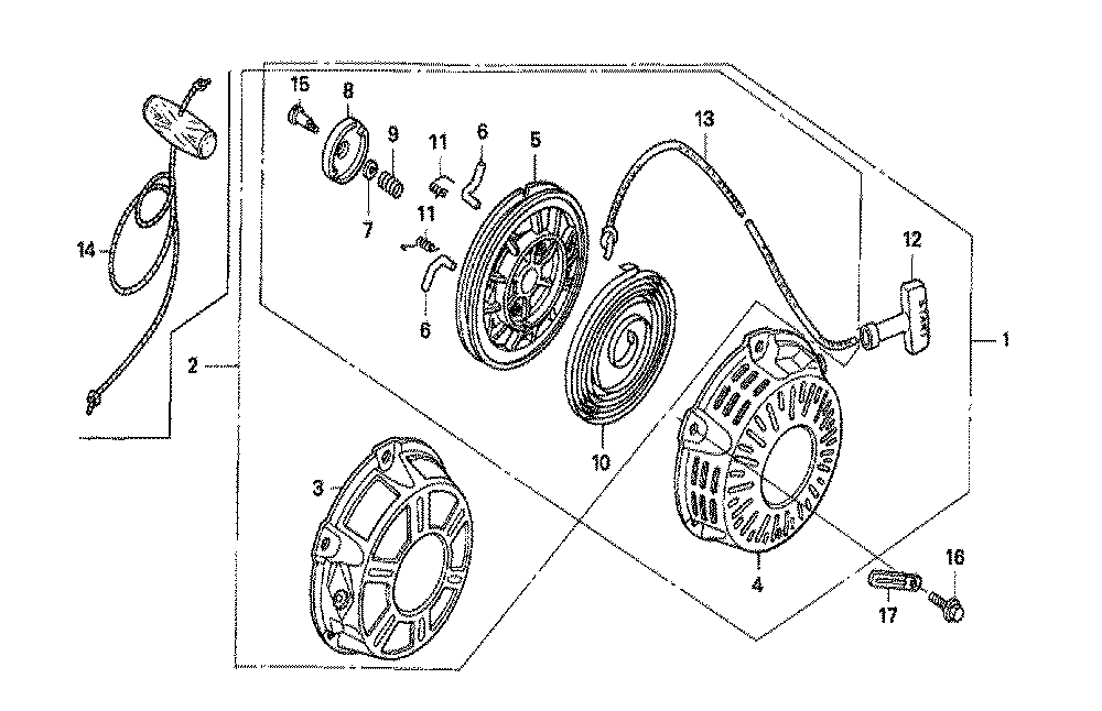 Fig-0 Diagram and Parts List for GX160K1 Type SD4 Honda Engine