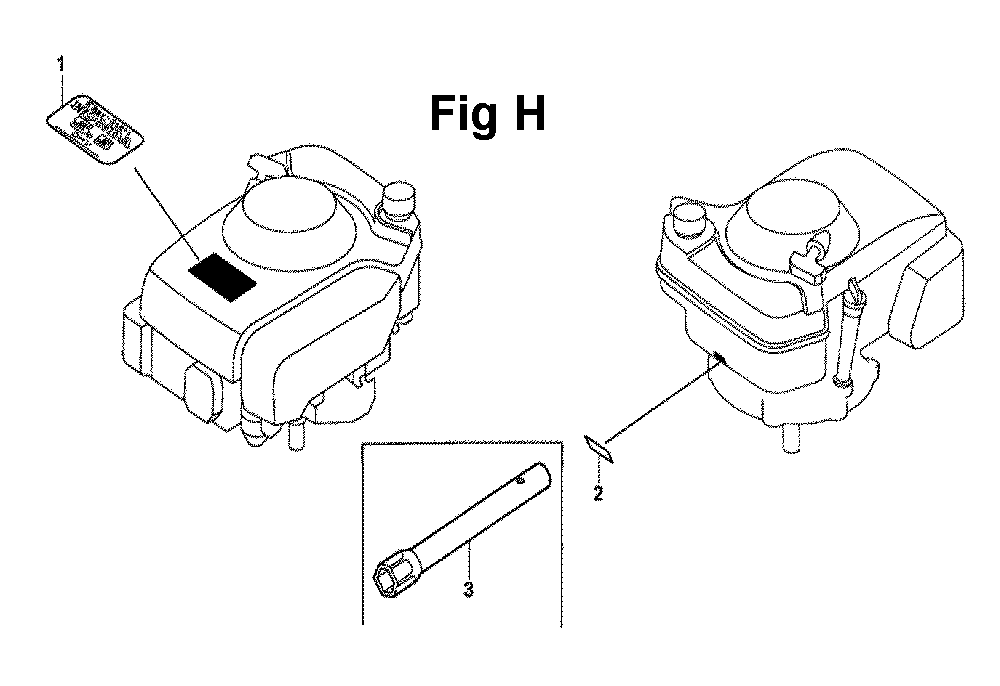Fig-11 Diagram and Parts List for GXV160A1 Type A1AS Honda Engine