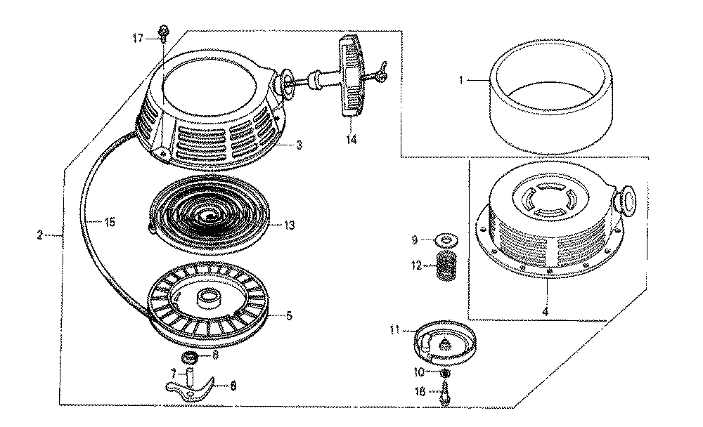 Fig-0 Diagram and Parts List for GXV270 Type DAP2 Honda Engine