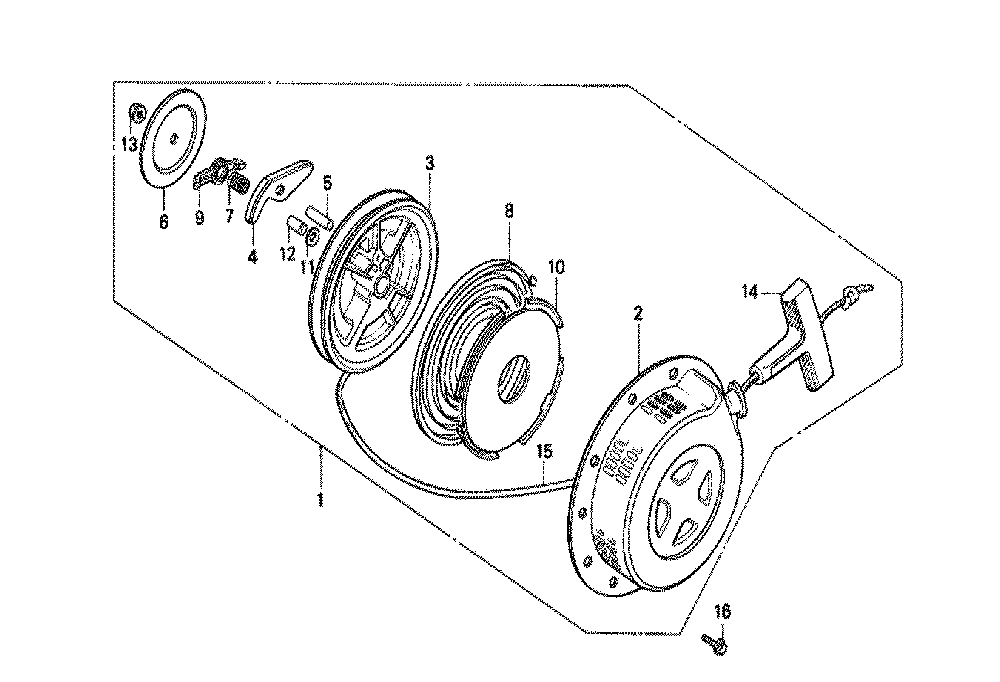 Fig-0 Diagram and Parts List for GX160K1 (VS4)(20-8669999) Honda Engine