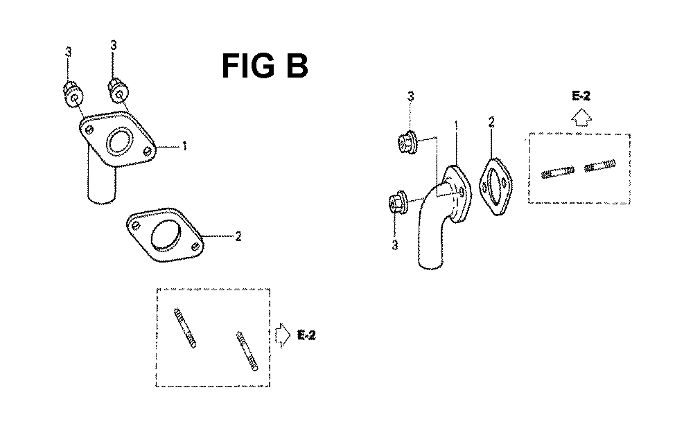 Fig-7 Diagram and Parts List for GXV530 Type UXE3A Honda Engine
