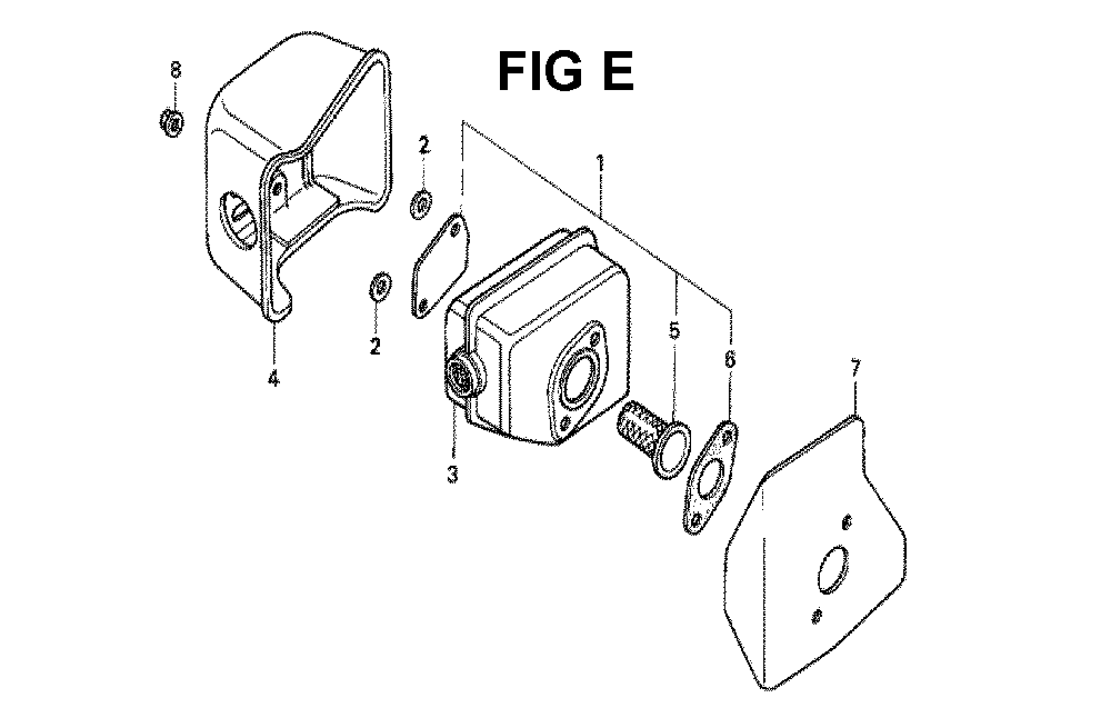 Fig-10 Diagram and Parts List for GXV160H2 Type SFE4 Honda Engine