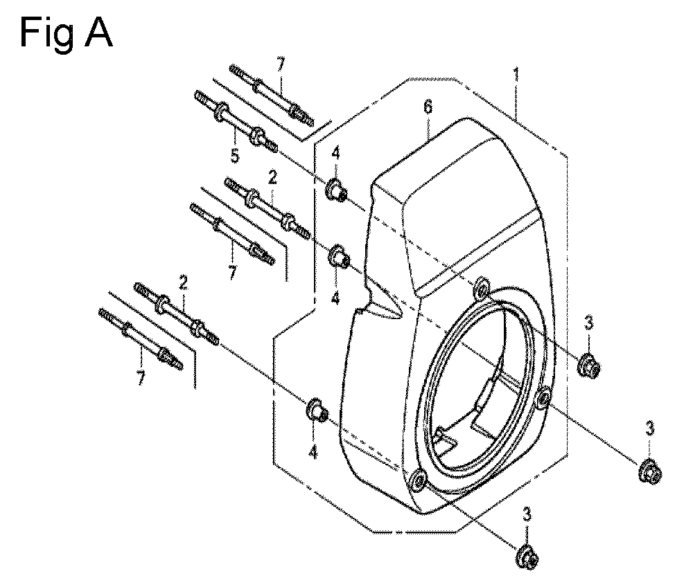 Fig-1 Diagram and Parts List for GC135 Type WHE Honda Engine