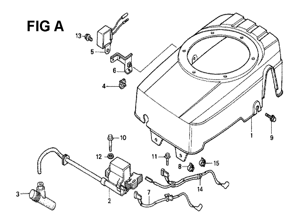 Fig-8 Diagram and Parts List for GXV160 Type N5C Honda Engine