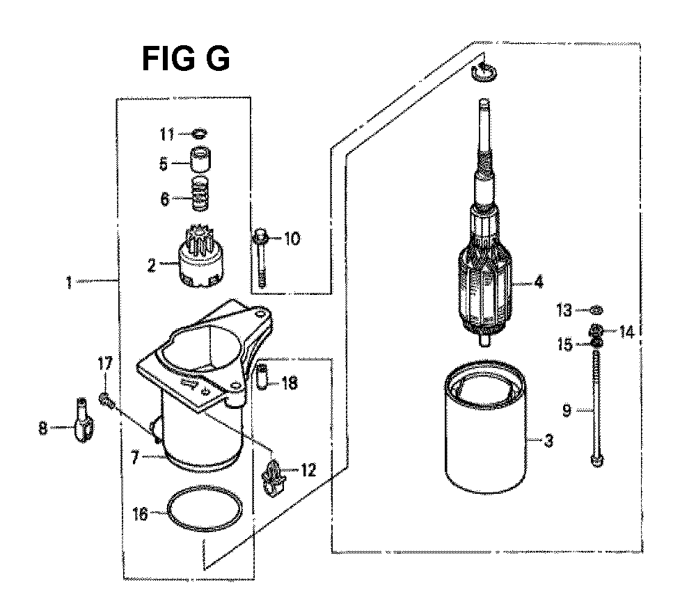 Fig-10 Diagram and Parts List for GXV160K1 Type N1E Honda Engine