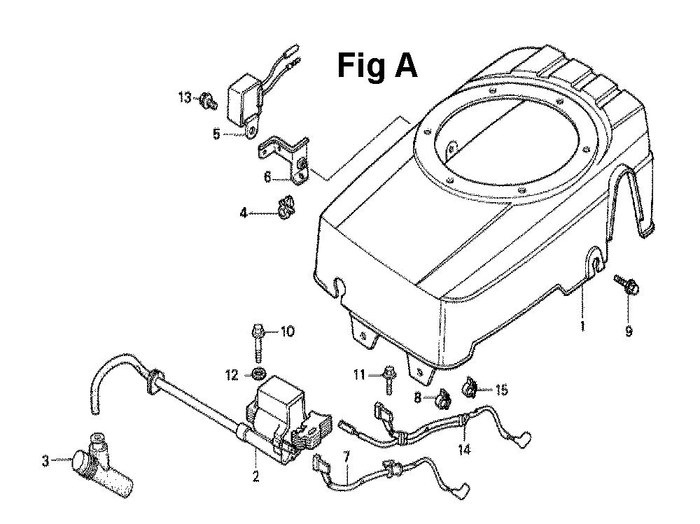 Fig-7 Diagram and Parts List for GXV160 Type N62 Honda Engine