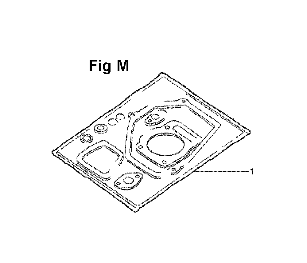 Fig-12 Diagram and Parts List for GXV140 Type A2Y Honda Engine